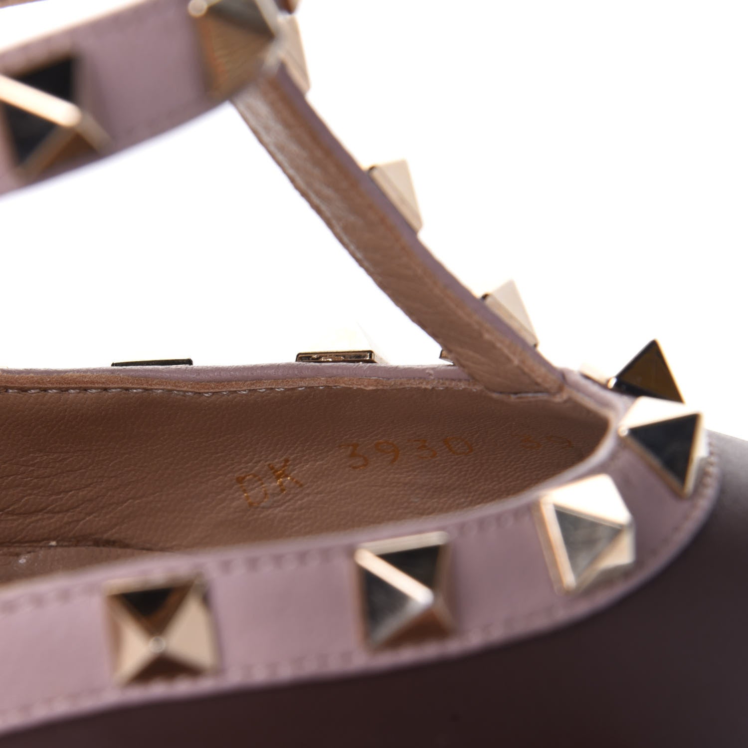 Valentino Garavani Nappa Rockstud Ankle Strap 100mm Pumps 39 Rubin Poudre 10 of 11