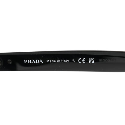 Prada Acetate Polarized Sunglasses SPR 04Y Black 5 of 8