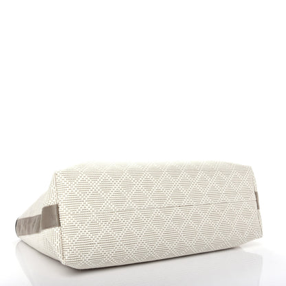 Gucci Woven Raffia Diamante Tote White 4 of 10