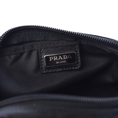 Prada Nylon Vela Cosmetic Pouch Black 6 of 6