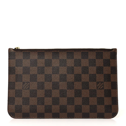 Louis Vuitton Damier Ebene Neverfull MM GM Pochette 1 of 11