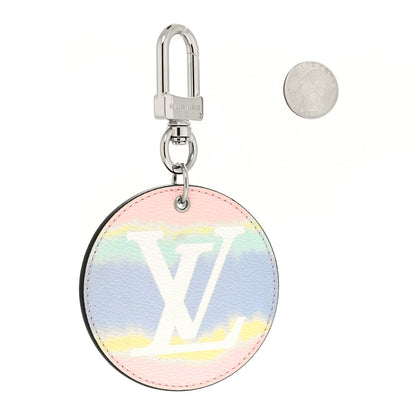 Louis Vuitton Monogram Escale Bag Charm Key Holder Pastel 2 of 4