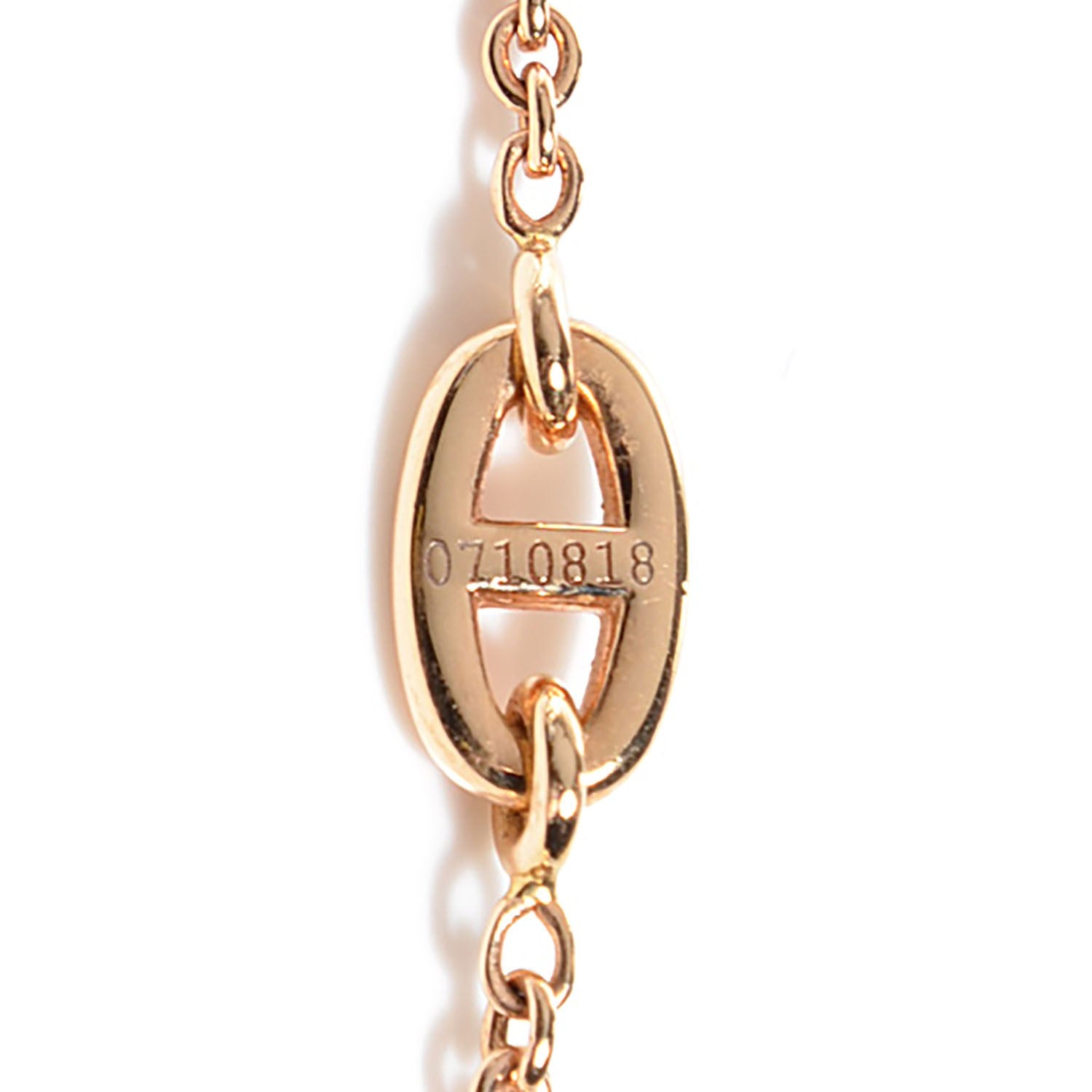 Hermes 18K Rose Gold PM Farandole Necklace 120 4 of 6