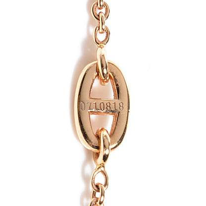 Hermes 18K Rose Gold PM Farandole Necklace 120 4 of 6