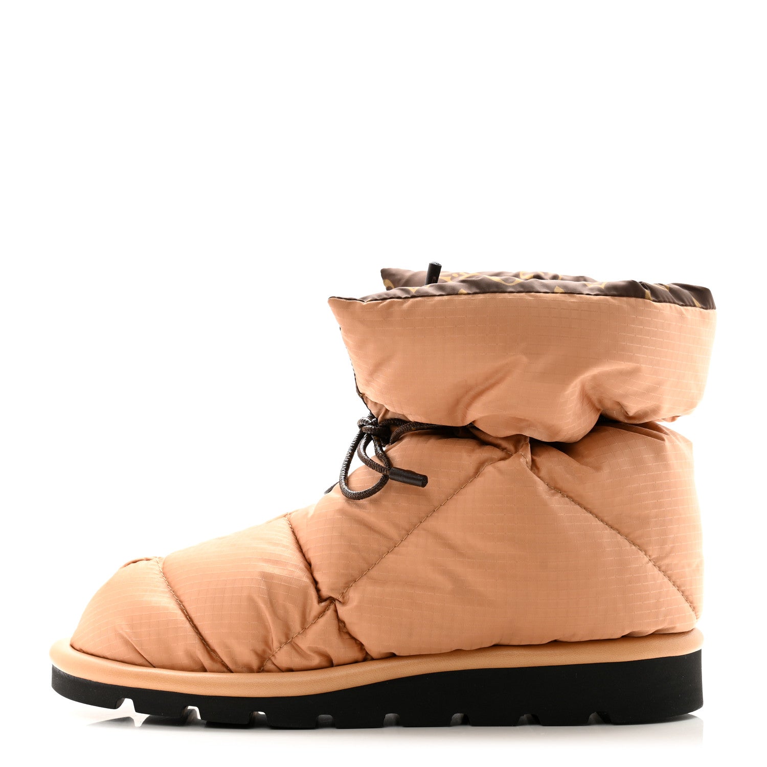Louis Vuitton Nylon Monogram Pillow Comfort Ankle Boot 38 Beige 1 of 7