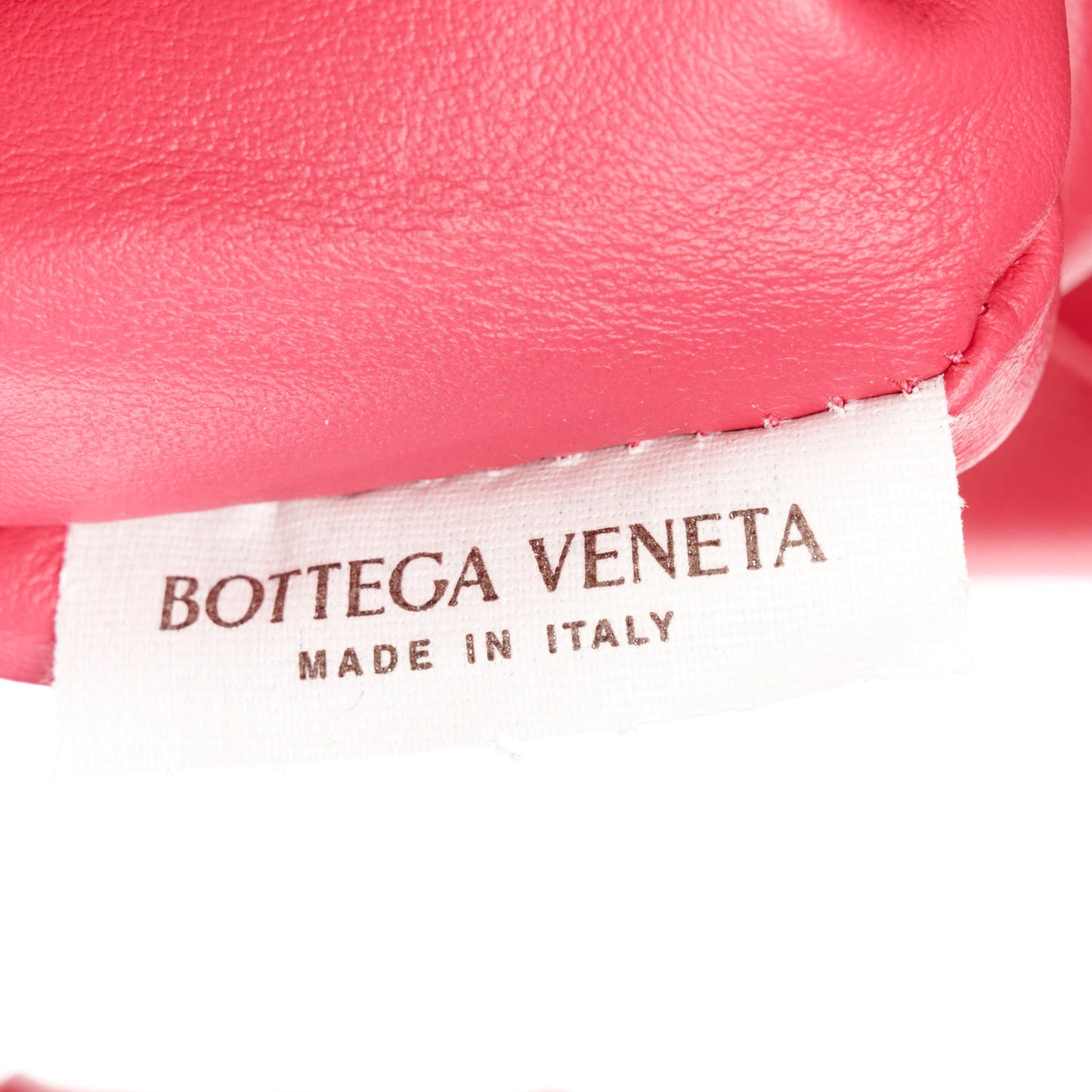 Nappa Intrecciato Teen Jodie Hobo Cranberry
