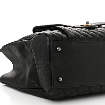 Chanel Caviar Quilted Large Casual Pocket Tote Black 9 of 11