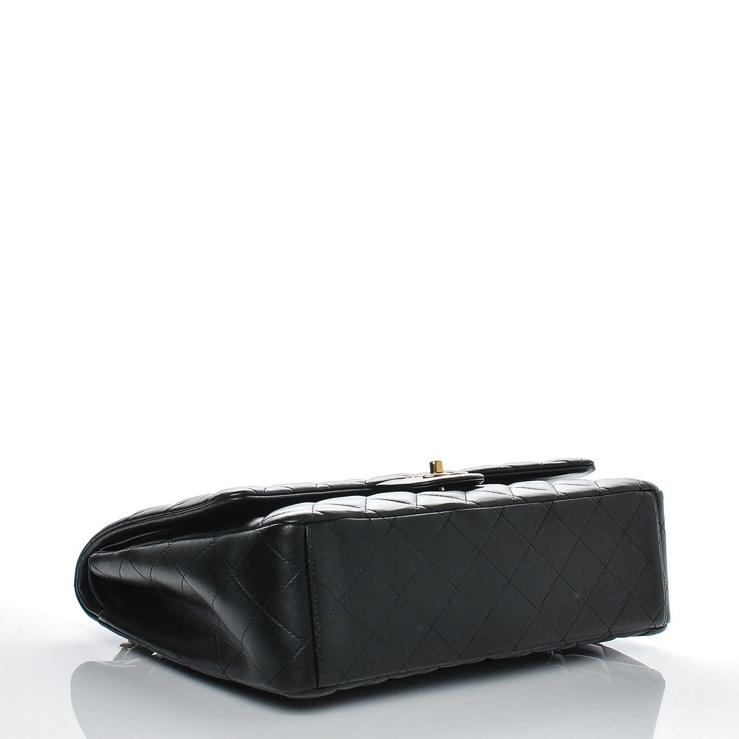 Chanel Lambskin Quilted Maxi Double Flap Black 4 of 8