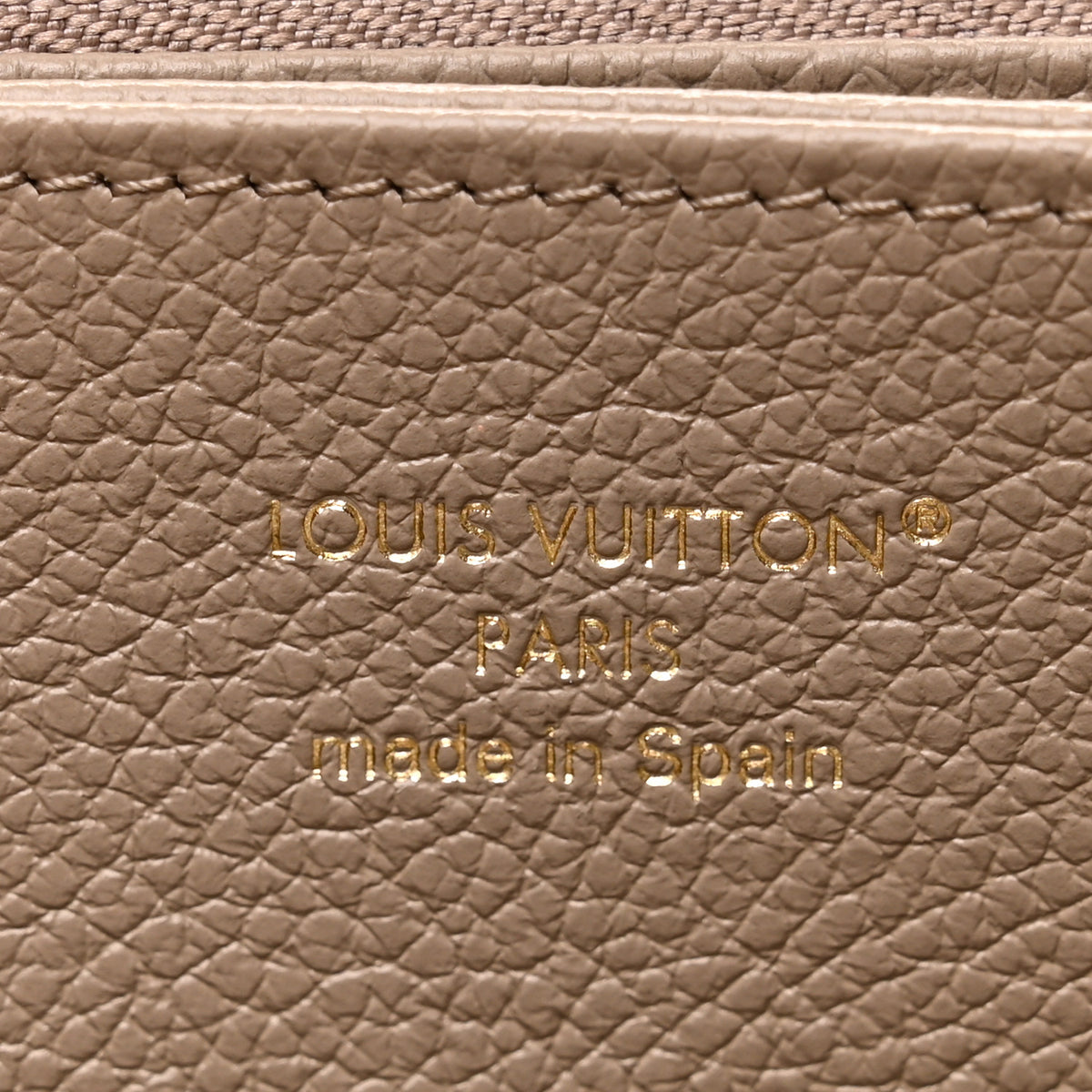 Louis Vuitton Empreinte Monogram Giant Zippy Wallet Tourterelle Creme 6 of 6