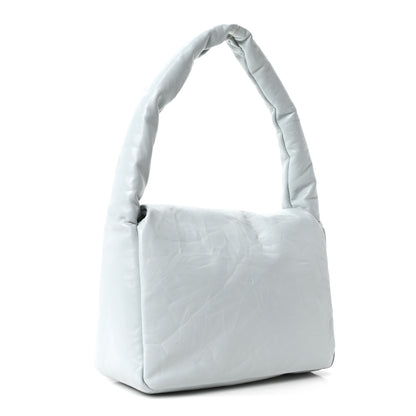 Balenciaga Thin Calfskin Small Monaco Sling Shoulder Bag  Light Blue 3 of 10