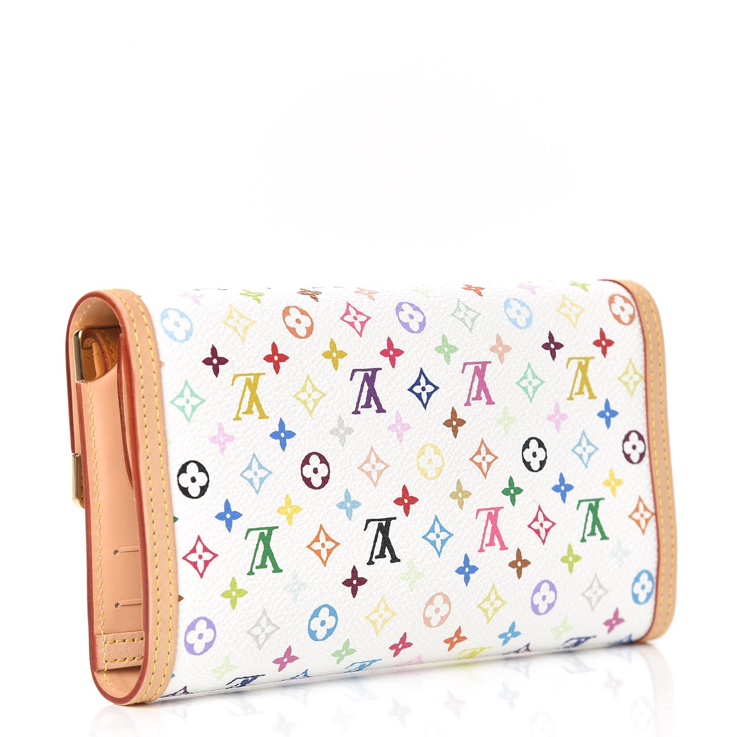 Monogram Multicolor Porte Tresor International Wallet White