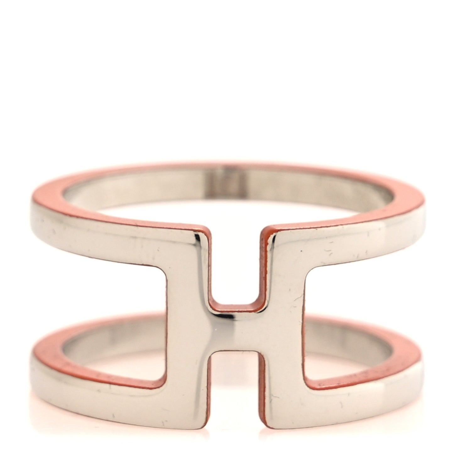 Palladium H en Rond Scarf Ring Orange