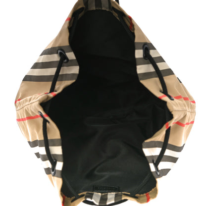 Burberry Econyl Icon Stripe Phoebe Drawcord Pouch Archive Beige 5 of 9