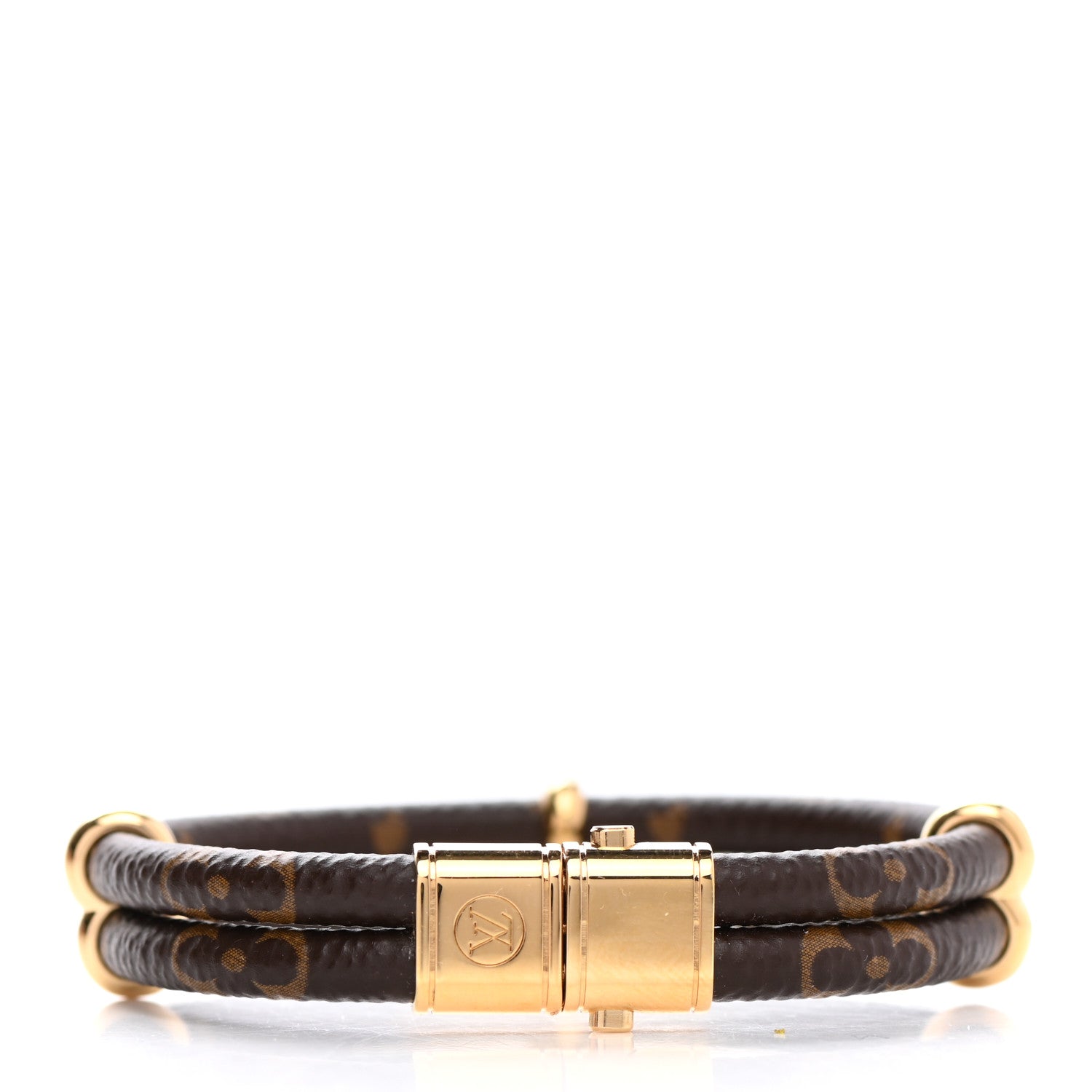Louis Vuitton Monogram Keep It Twice Bracelet 17 3 of 5