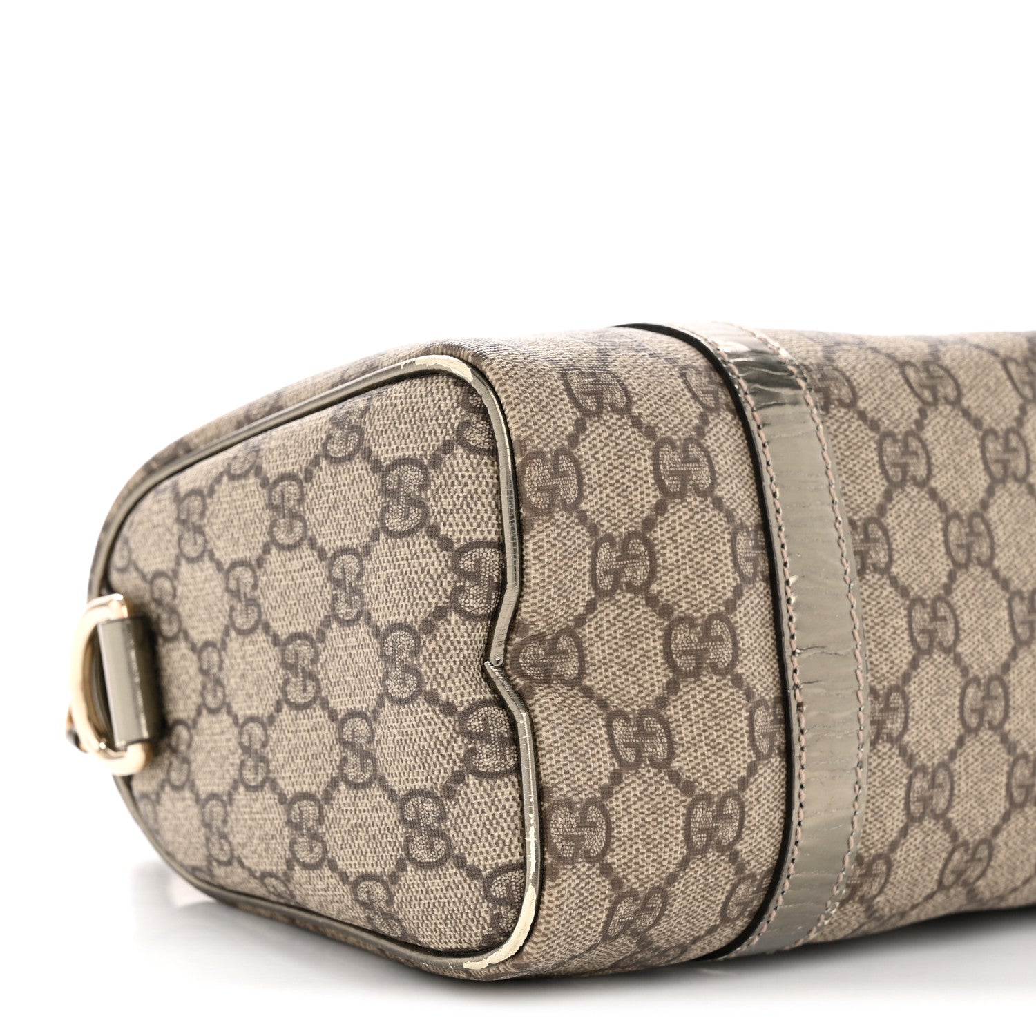 Gucci GG Plus Monogram Small Joy Boston Metallic 9 of 15