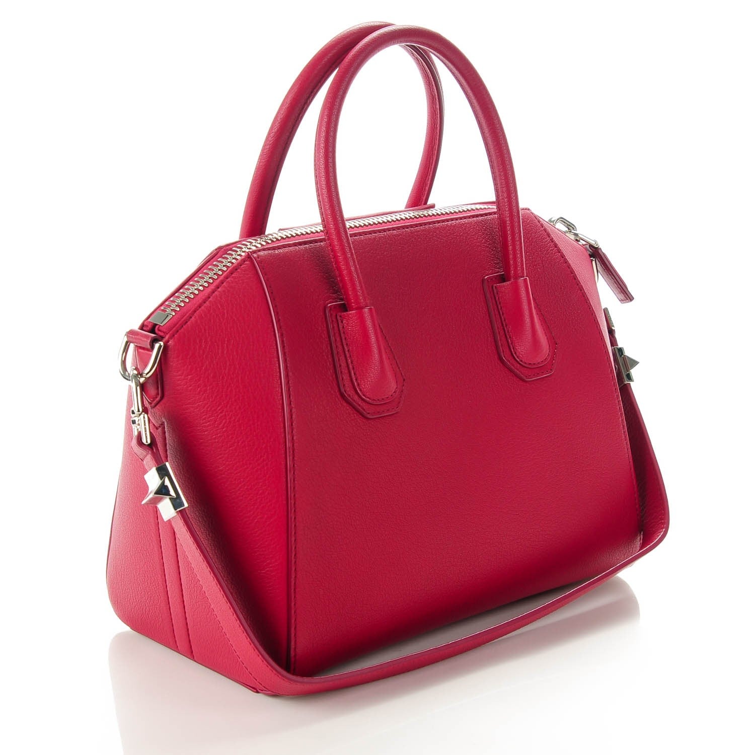 Givenchy Sugar Goatskin Small Antigona Raspberry 3 of 7