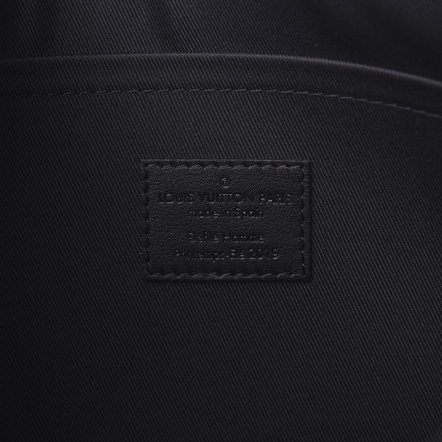 Louis Vuitton Taurillon Monogram Solar Ray A4 Pouch Black 6 of 8