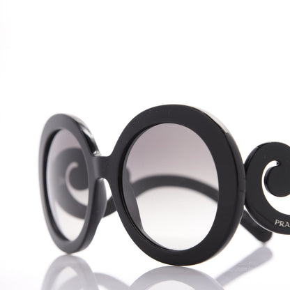 Prada Baroque Sunglasses SPR 27N Black 7 of 7