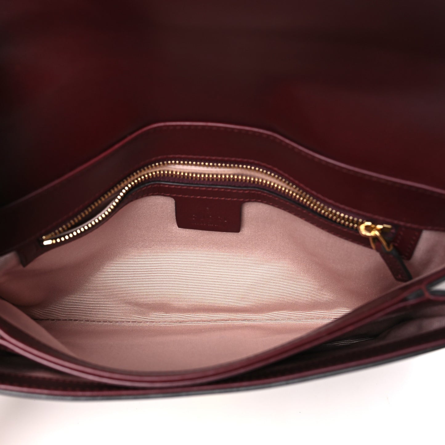 Vitello Palmellato Lux Small Arli Flap Shoulder Bag Vintage Bordeaux