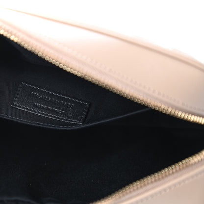 Saint Laurent Calfskin Matelasse Monogram Lou Camera Bag Dark Latte 9 of 10