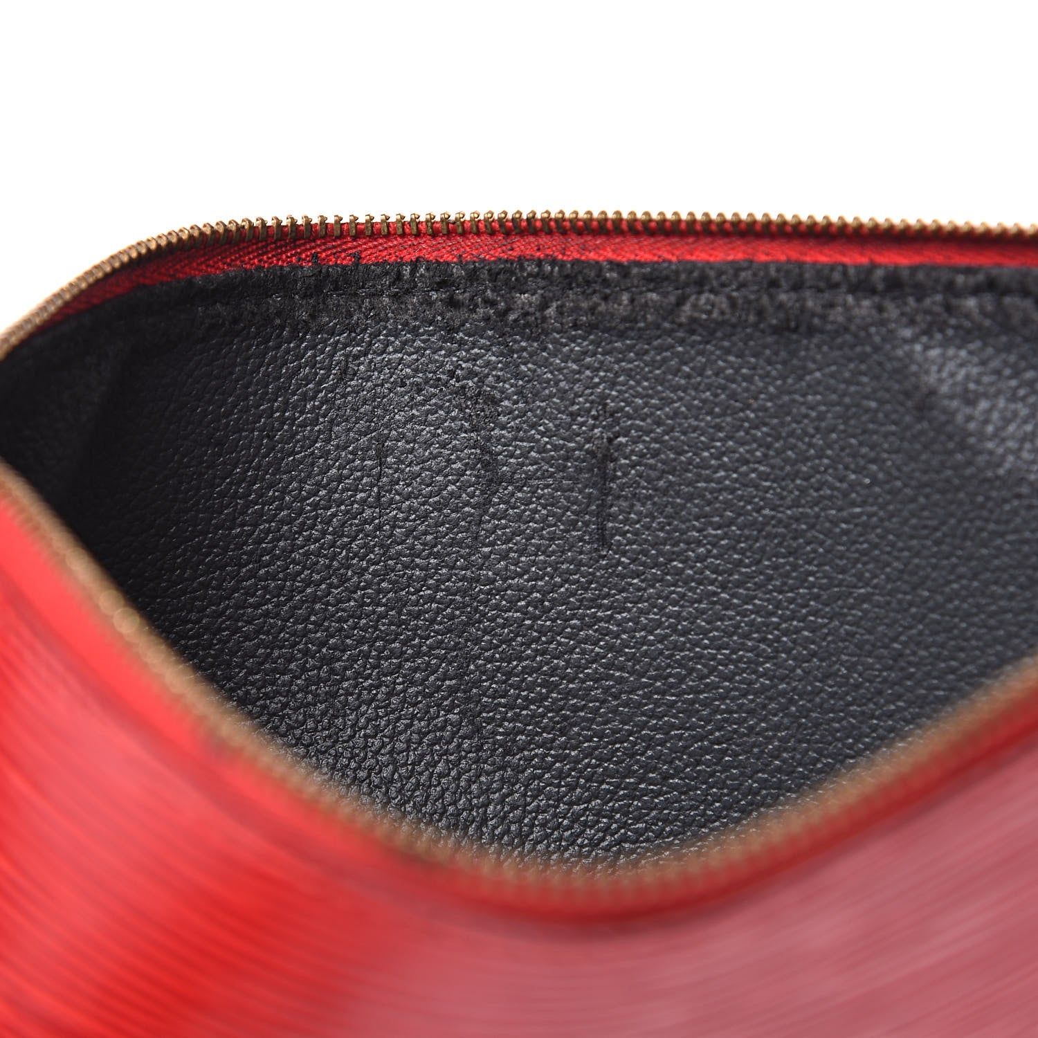 Louis Vuitton Epi Pochette Accessories 24 Castillan Red 9 of 13