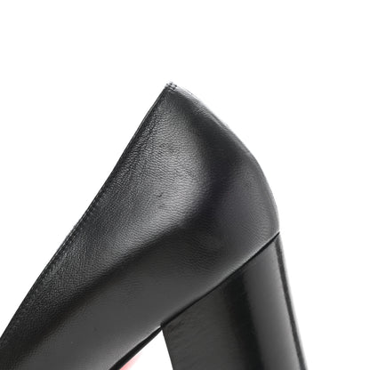 Christian Louboutin Nappa Kabetts 100 Pumps 38.5 Black 9 of 10