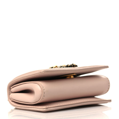 Dolce & Gabbana Calfskin Micro Devotion Crossbody Bag Cipria 3 of 5