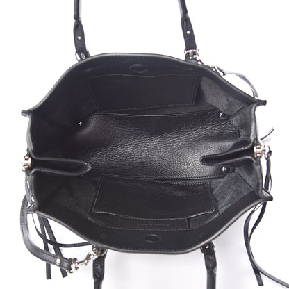 Balenciaga Veau Papier A6 Zip Around Tote Black 5 of 10