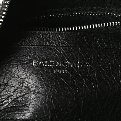 Balenciaga Agneau Classic Silver Hardware Graffiti Reporter XS Black 6 of 11