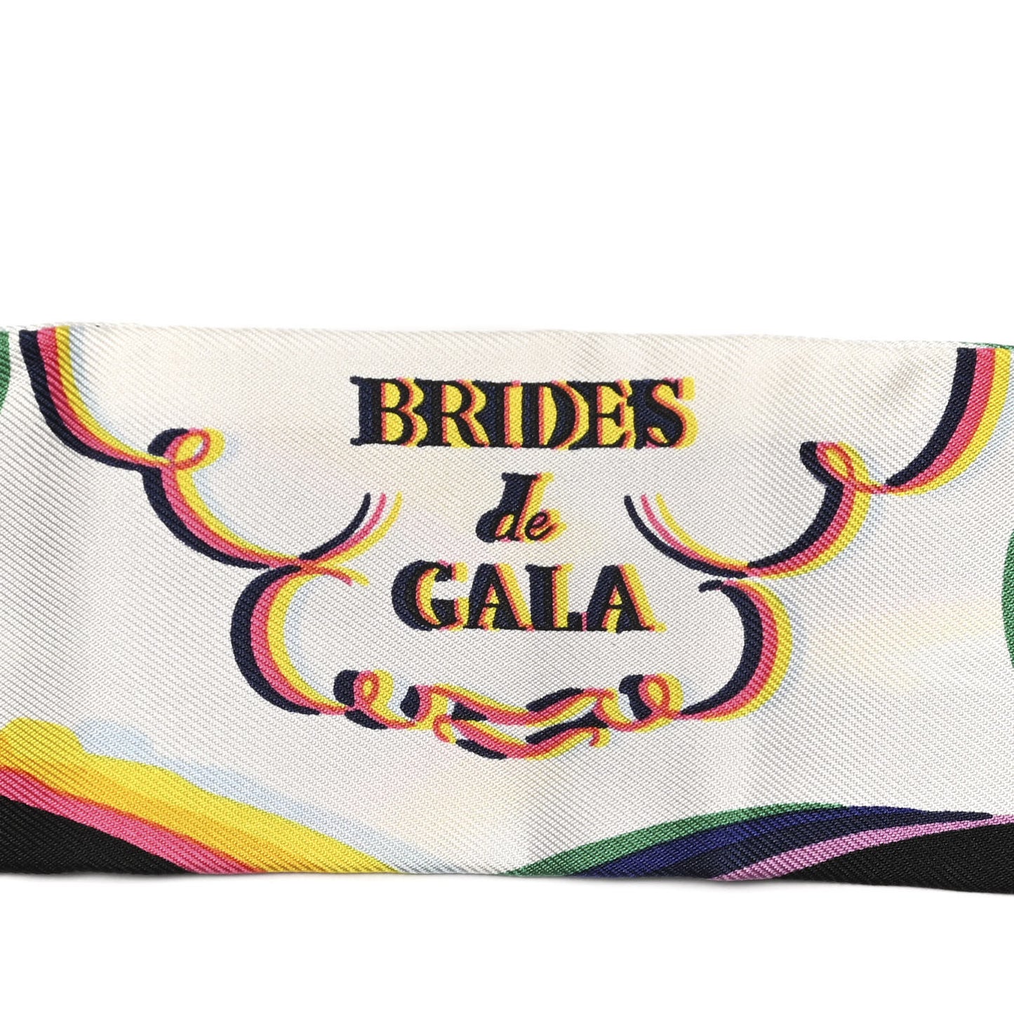 Silk Brides De Gala Shadow Twilly Black Jaune Multicolor