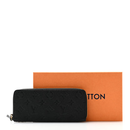 Louis Vuitton Empreinte Clemence Wallet Black 8 of 8