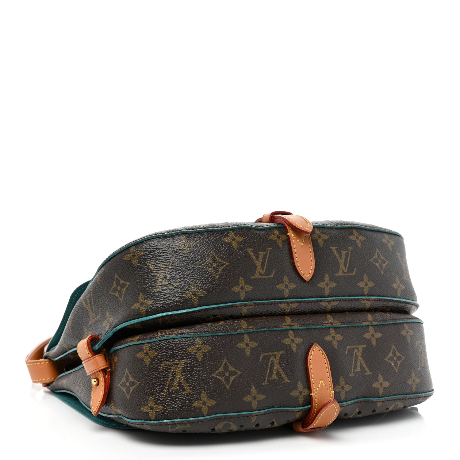 Louis Vuitton Monogram SC Flore Saumur Teal 4 of 16