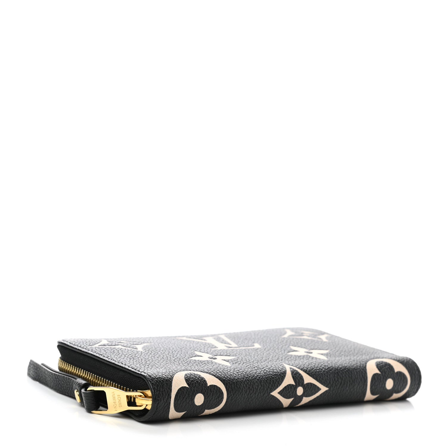 Louis Vuitton Empreinte Monogram Giant Zippy Wallet Black Beige 4 of 6