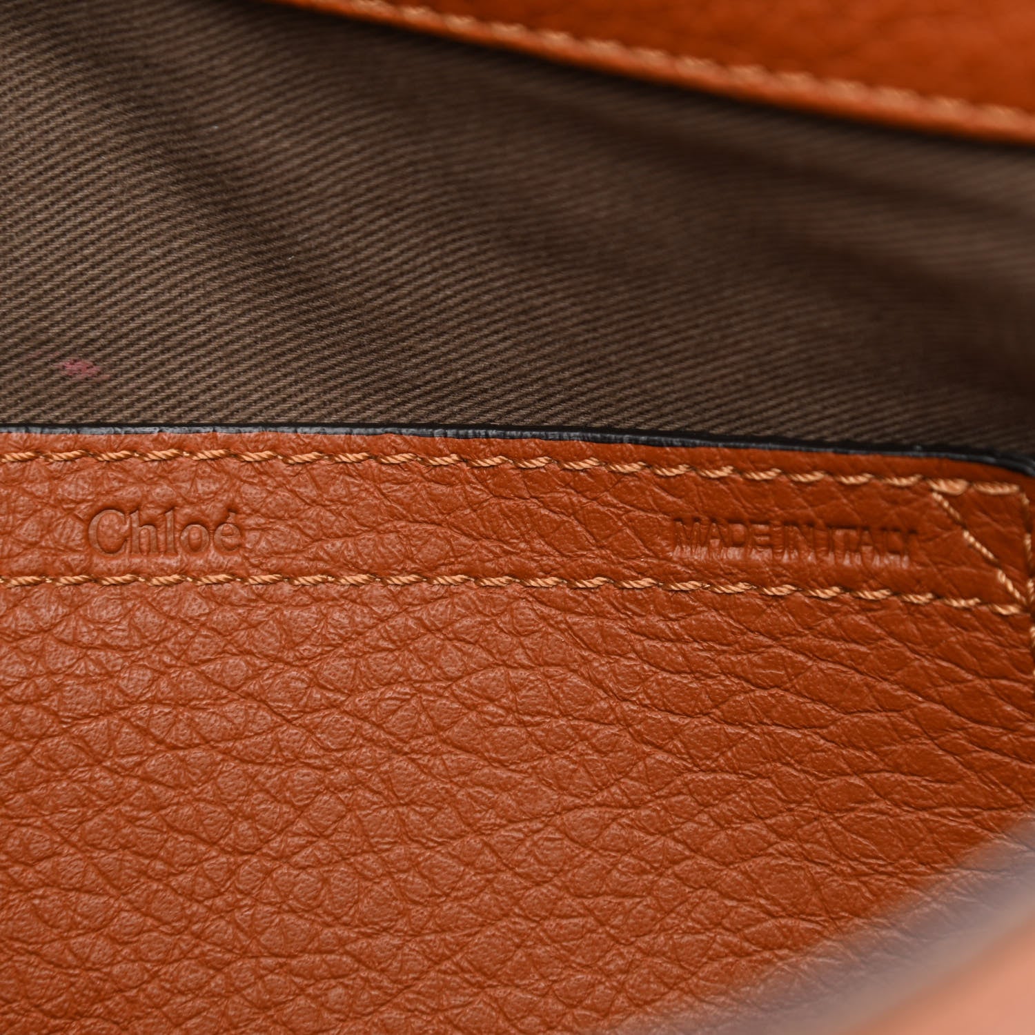 Chloe Calfskin Medium Marcie Round Crossbody Bag Tan 6 of 13