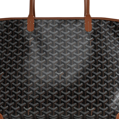 Goyard Goyardine Artois MM Black Gold 8 of 14
