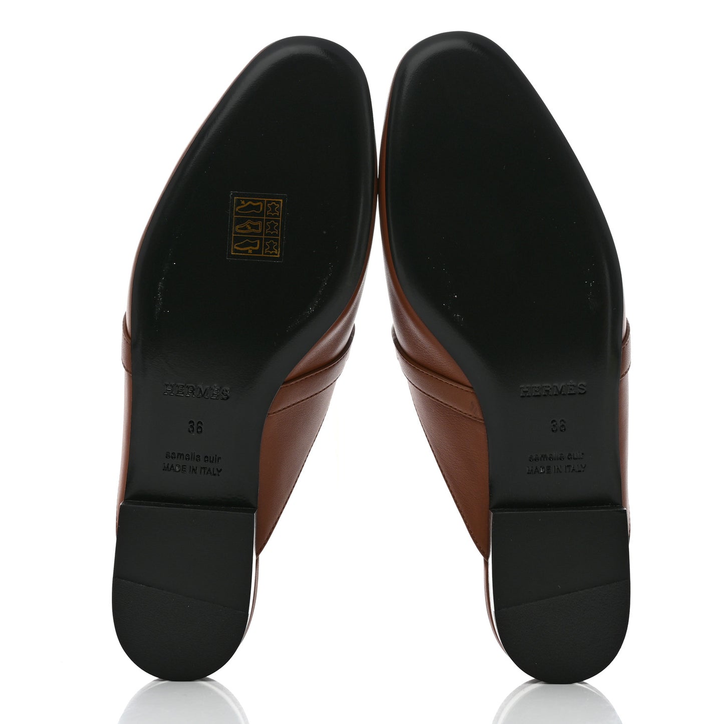 Calfskin Fringed Oz Mules 36 Gold White