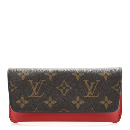 Louis Vuitton Monogram Woody Sunglass Case Rouge 1 of 8