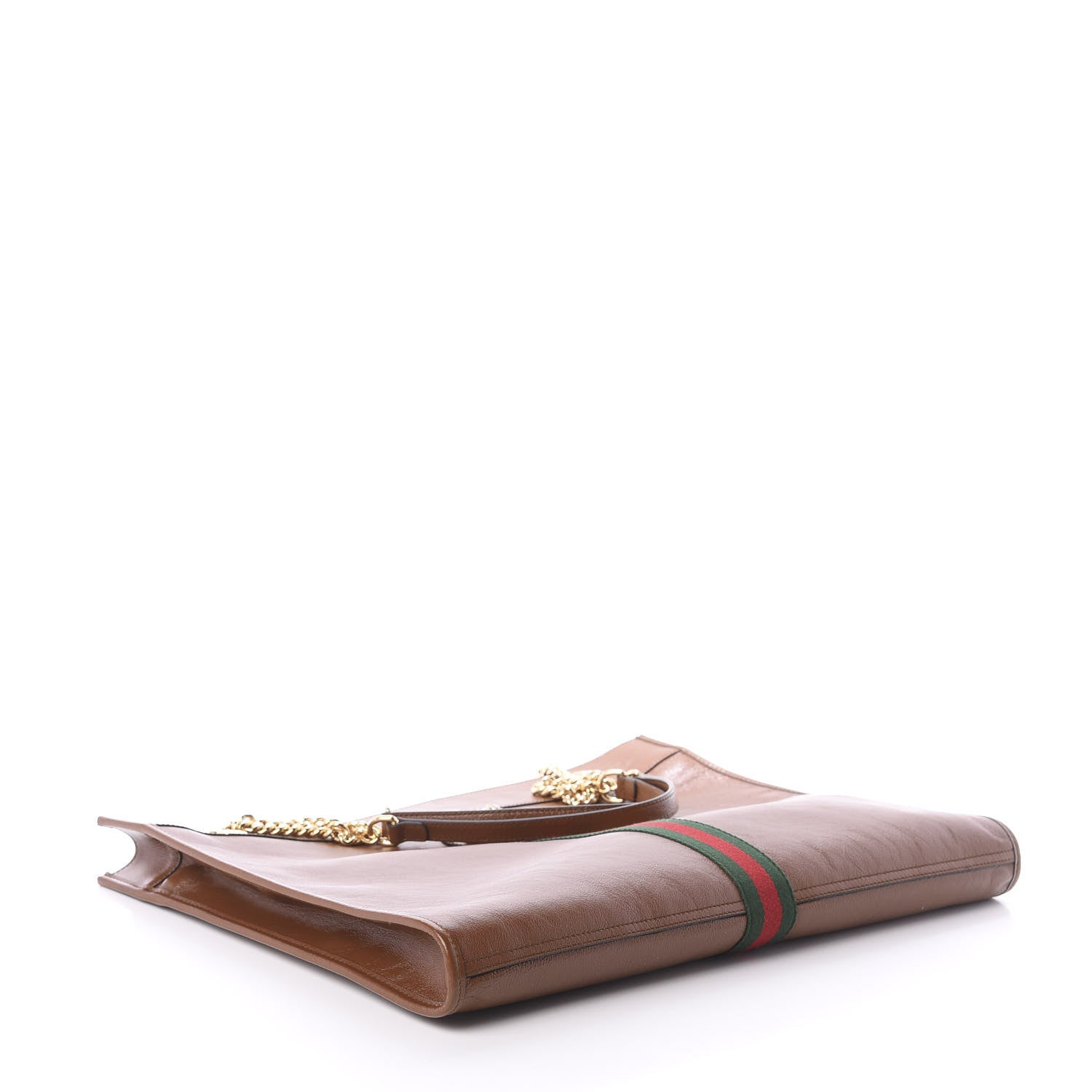 Gucci Calfskin Large Rajah Chain Tote Cuir 4 of 9