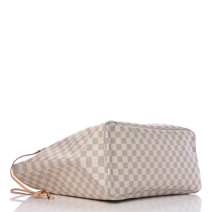 Louis Vuitton Damier Azur Neo Neverfull GM Rose Ballerine 4 of 13