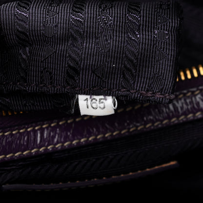 Prada Tessuto Nylon Pietre Jeweled Tote Anemone 7 of 13