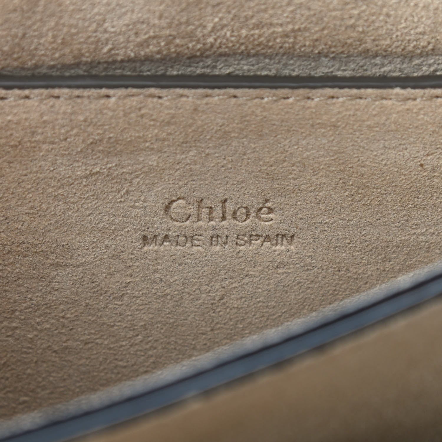 Chloe Suede Calfskin Small Faye Shoulder Bag Tobacco 6 of 9