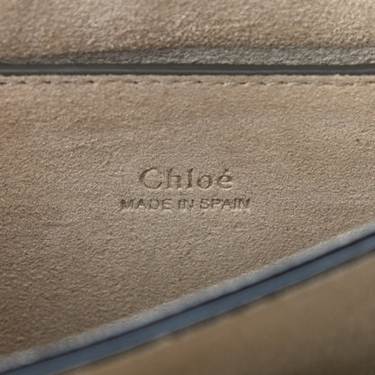 Chloe Suede Calfskin Small Faye Shoulder Bag Tobacco 6 of 9