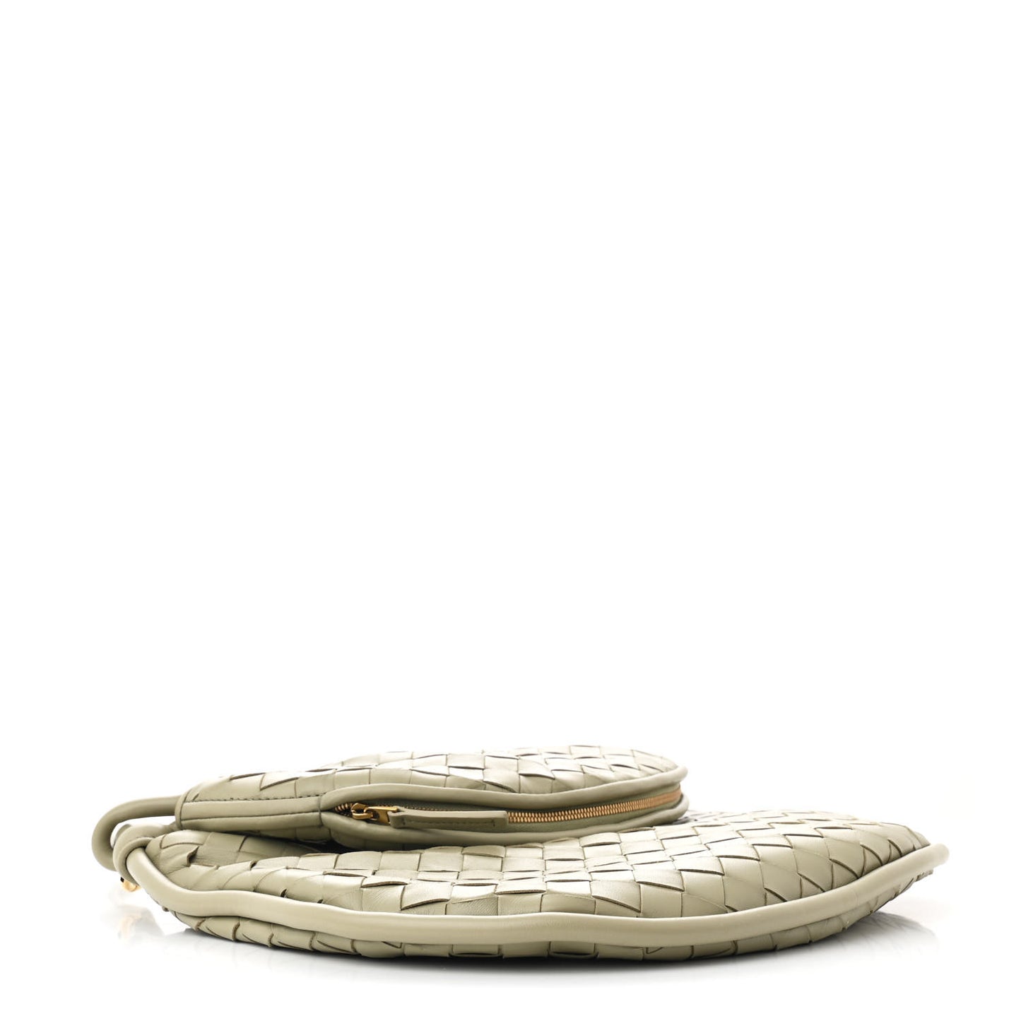 Nappa Intrecciato Medium Gemelli Travertine