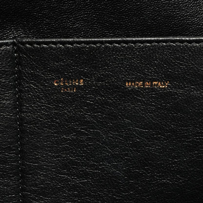 Celine Python and Suede Medium Trapeze Black 7 of 8