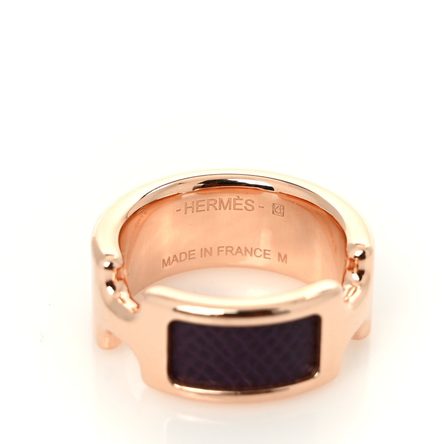 Hermes Epsom Olympe Ring M Cassis 4 of 5