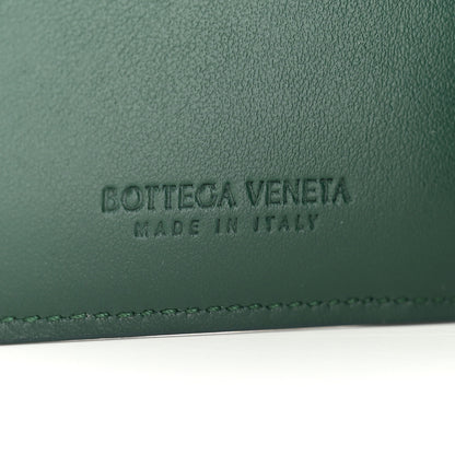Bottega Veneta Nappa Intreccio Cassette Passport Case Raintree 6 of 9