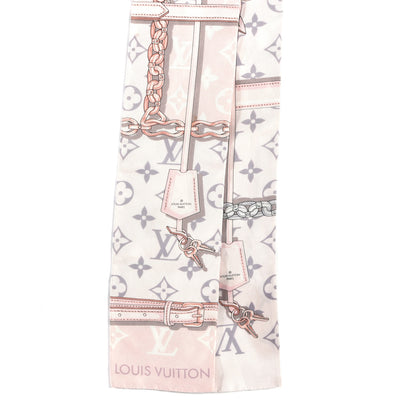 Louis Vuitton Silk Monogram Confidential Bandeau Light Pink 2 of 3