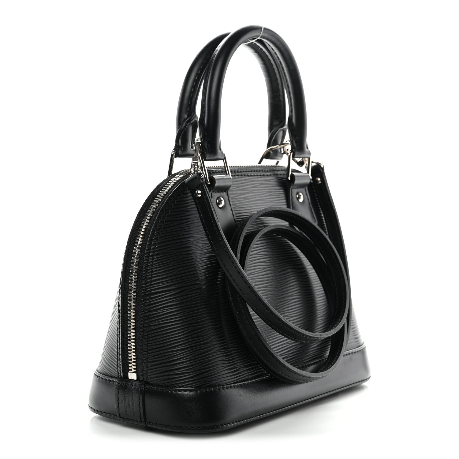 Louis Vuitton Epi Alma BB Black 3 of 10