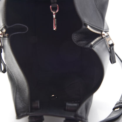 Loewe Calfskin Small Hammock Shoulder Bag Black 7 of 9