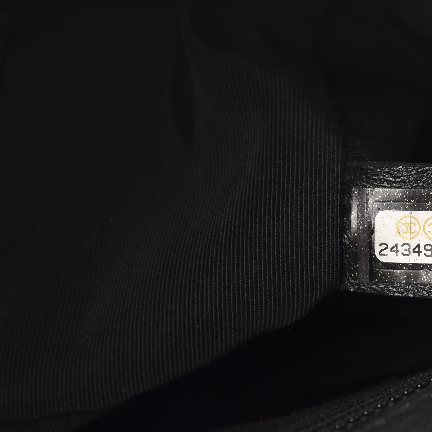 Chanel Calfskin Quilted New Medium Boy Top Handle Flap Black 9 of 10